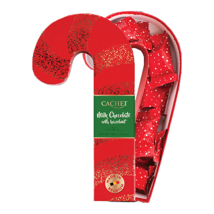 Candy Cane con cioccolatini 100g