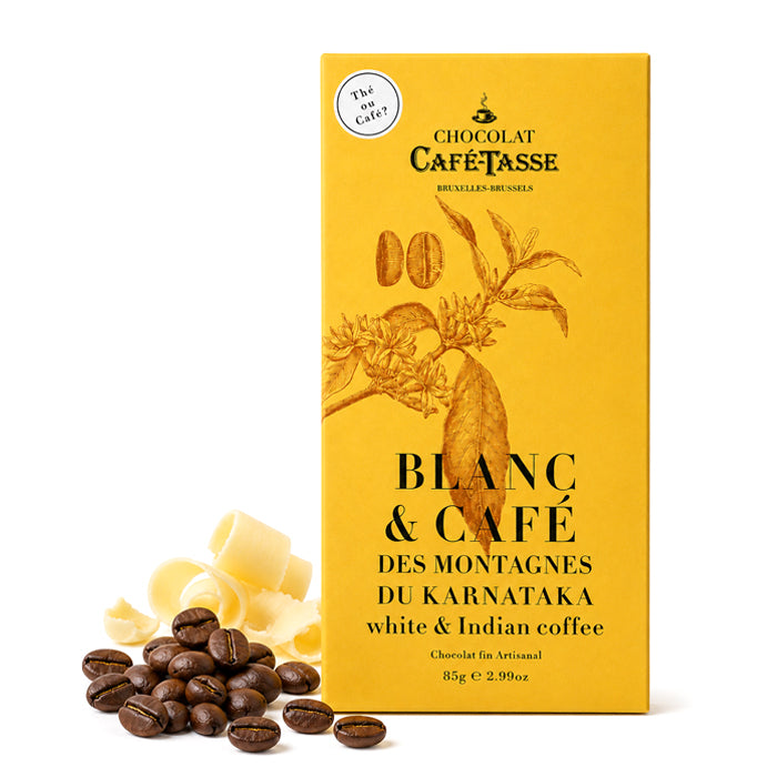 Tavoletta di cioccolato Bianco al caffè 85g