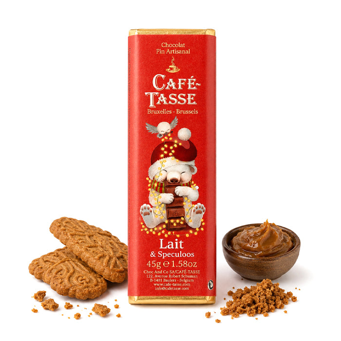 Milk bar with Speculoos 'Christmas' 45g