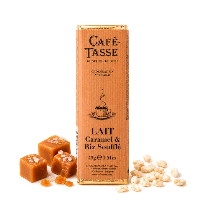 Barretta al Latte con caramello e cereali 45 g