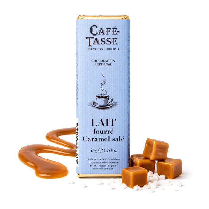 Barretta al Latte ripiena di Caramello salato 45g