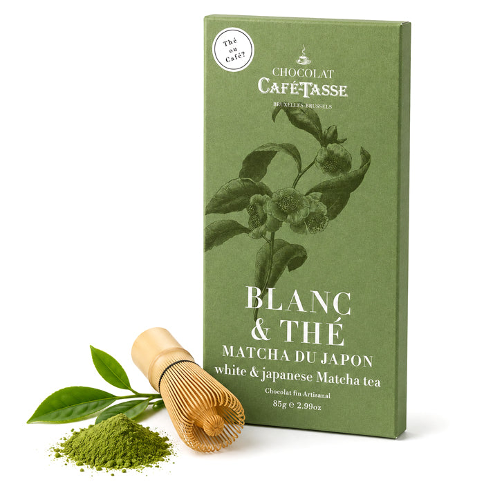 Tavoletta di Cioccolato Bianco al Tè Matcha 85g
