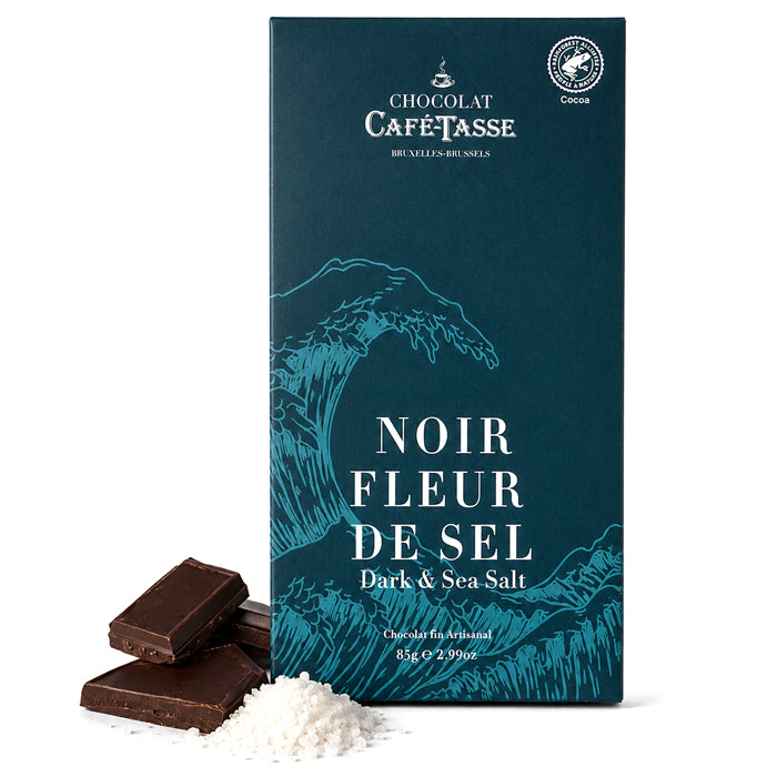 Tavoletta Fondente con Fior di sale 85g
