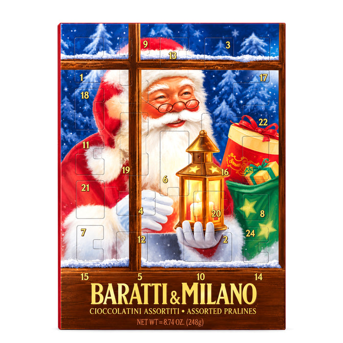 Calendario dell’avvento con cioccolatini Baratti 248g