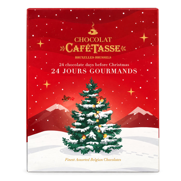 Calendario dell'Avvento Café Tasse con cioccolatini