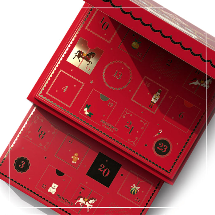 Calendario dell'avvento "Carousel" con tè e tisane BIO