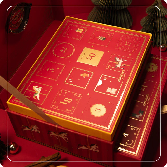 Calendario dell'avvento "Carousel" con tè e tisane BIO