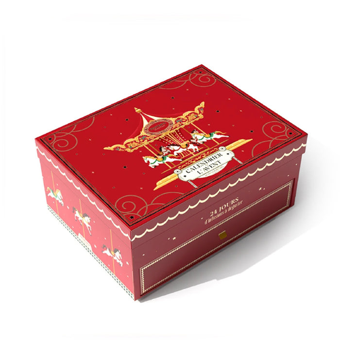 Calendario dell'avvento "Carousel" con tè e tisane BIO