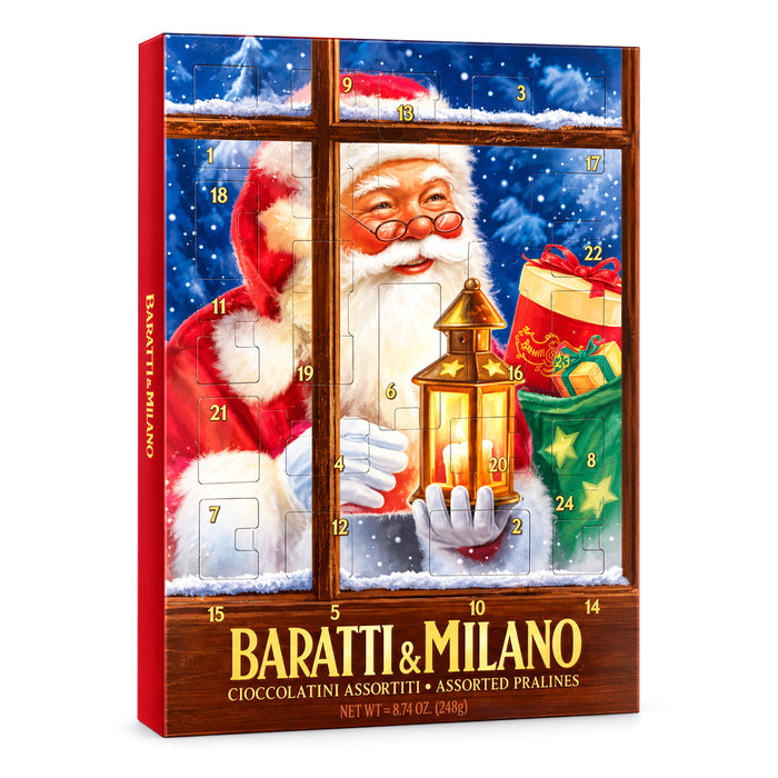 Calendario dell’avvento con cioccolatini Baratti 248g
