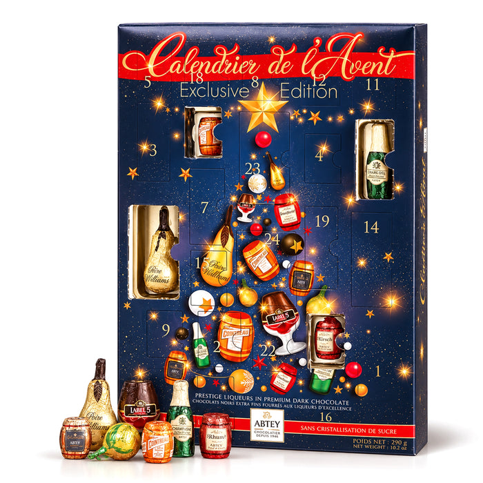Calendario dell'avvento con Cioccolatini al Liquore 290g