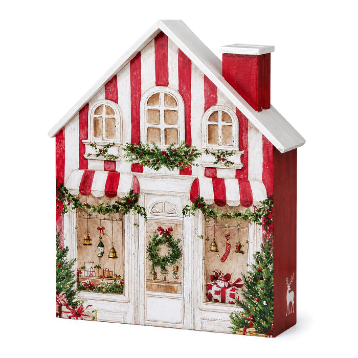 Calendario dell’Avvento in Legno “Christmas House”