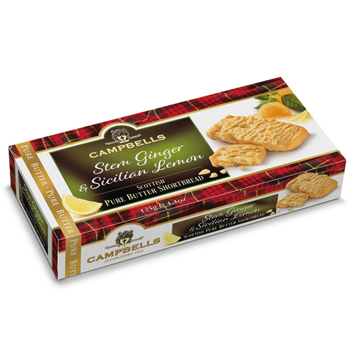Shortbread Zenzero e Limone 125g