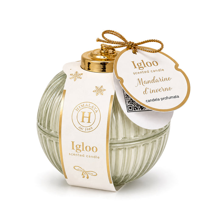 Candela Igloo “Mandarino d’Inverno” 65g