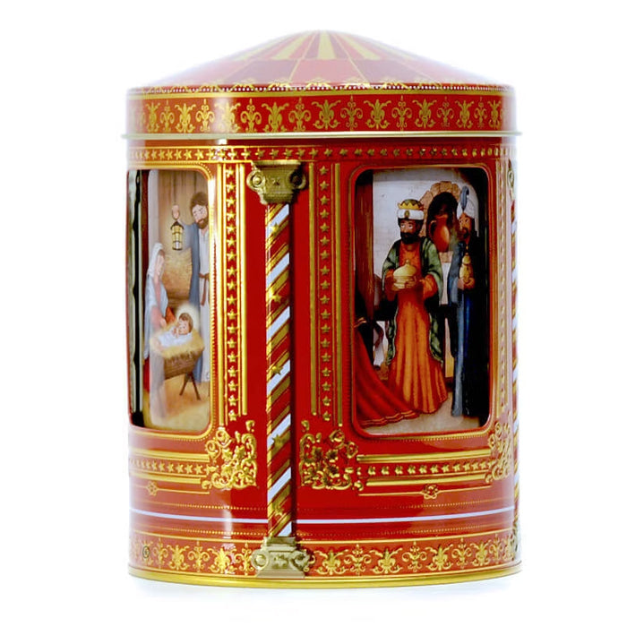 Carillon "Natività" con Cioccolatini fondenti