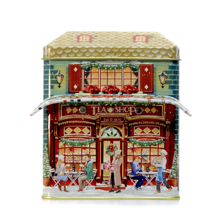 Scatola "Christmas Tea Shop" con cioccolatini