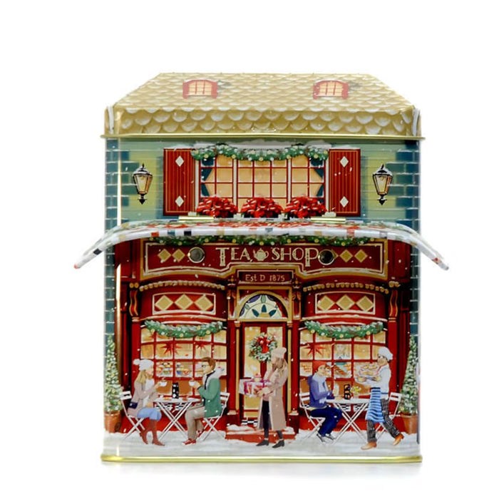 Scatola "Christmas Tea Shop" con cioccolatini