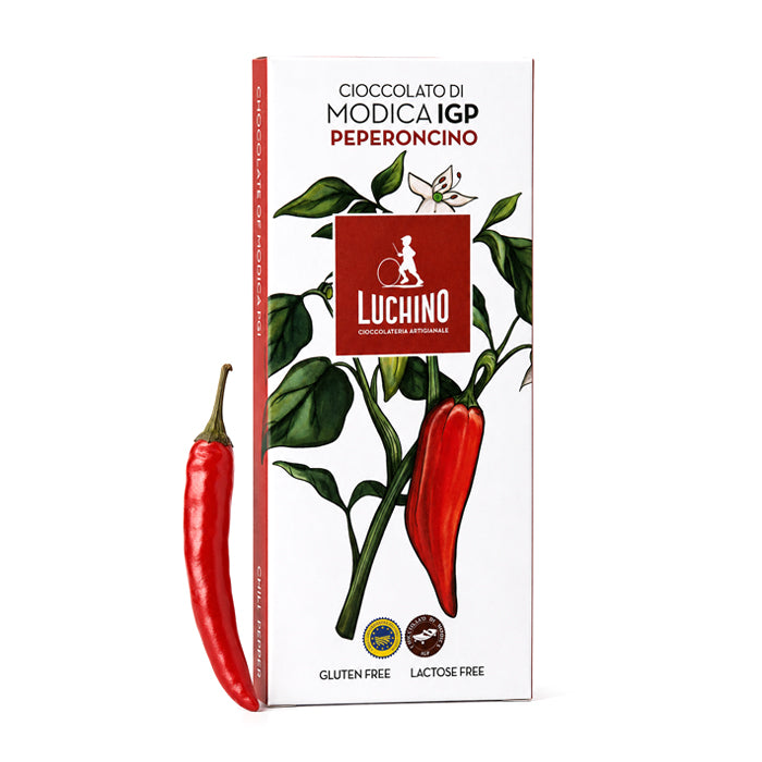 Cioccolato di Modica IGP al Peperoncino 100g