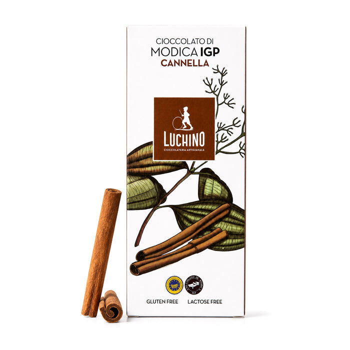 Cioccolato di Modica IGP alla Cannella 100g