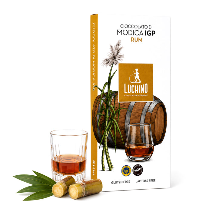 Cioccolato di Modica IGP al Rum 100g