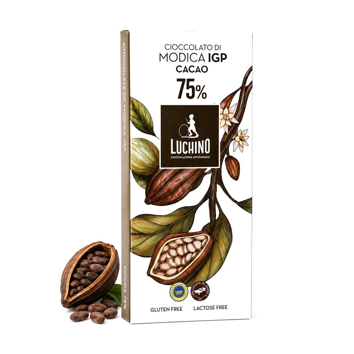 Cioccolato di Modica IGP Fondente 75% 80g