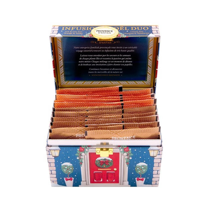 Cofanetto "Infusion Noel Duo" Latta 20 filtri