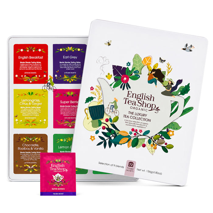 Luxury Tea Collection BIO 72 filtri