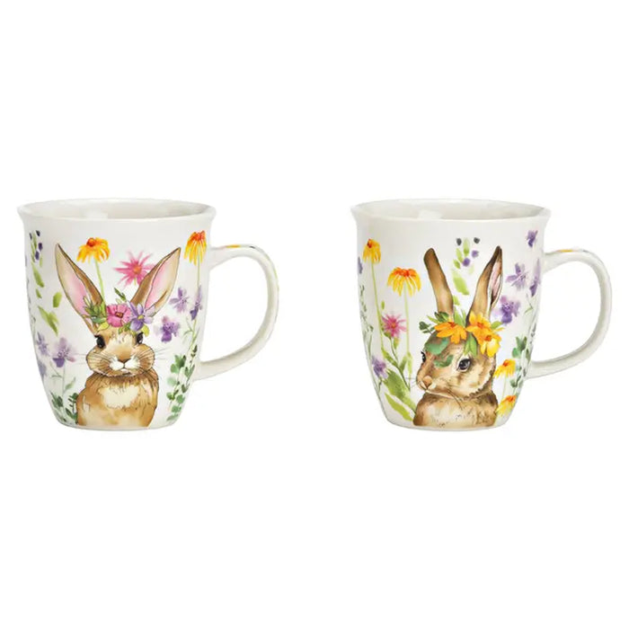 Mug Coniglietti Ghirlande Fiori