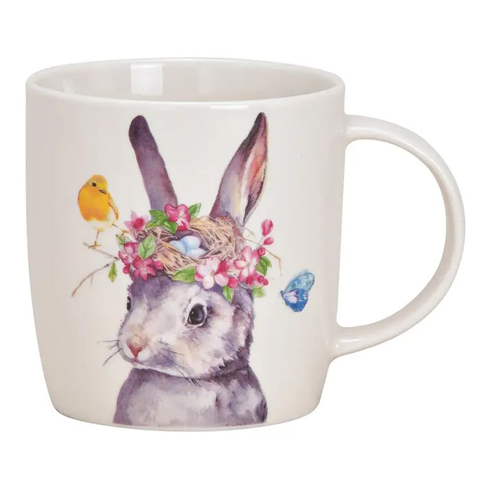 Mug Coniglio Ghirlanda Fiori