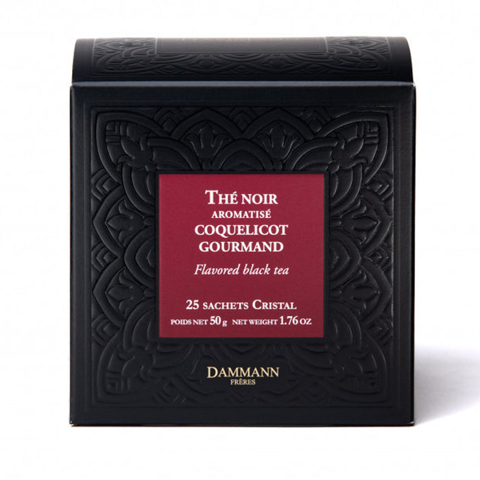 Tè Nero Coquelicot Gourmand 25 filtri
