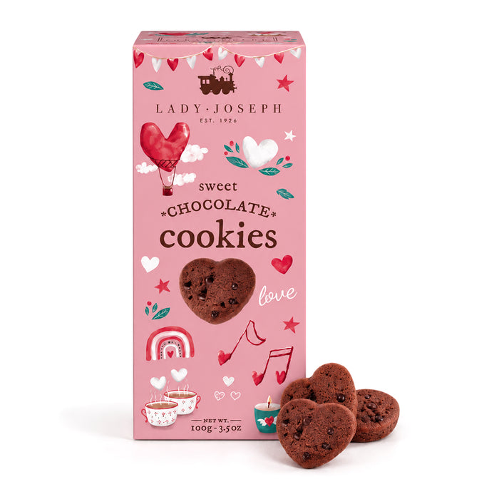 Cuoricini con Gocce di Cioccolato 100g