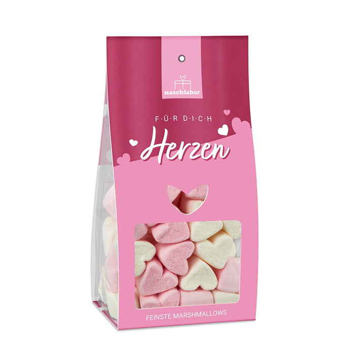 Marshmallow hearts 160g