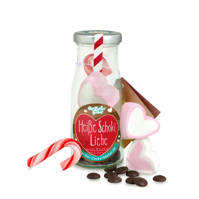 Kit Cioccolata calda con Cuori di Marshmallow 45g