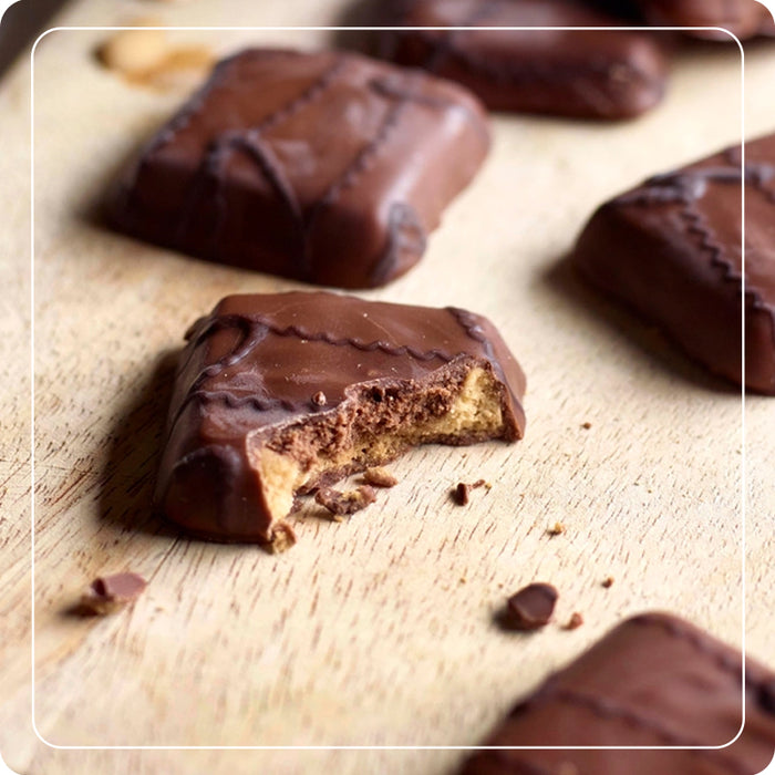 Biscotti "Ganache" ripieni di Caramello 105g