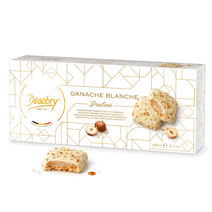 Biscotti "Ganache" al cioccolato bianco 105g