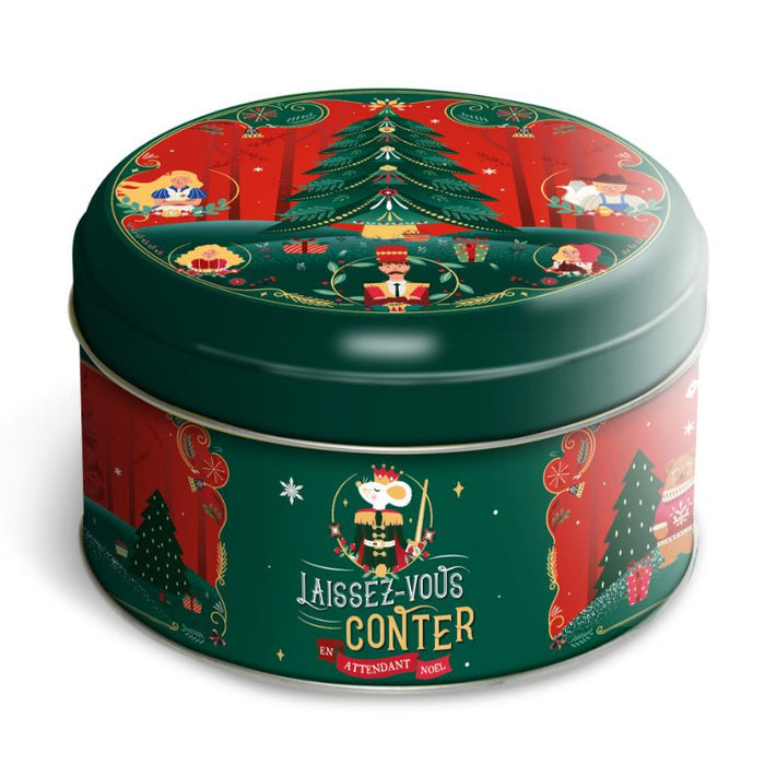 Cappelliera in latta "Mon Noel" con dolcezze 240g