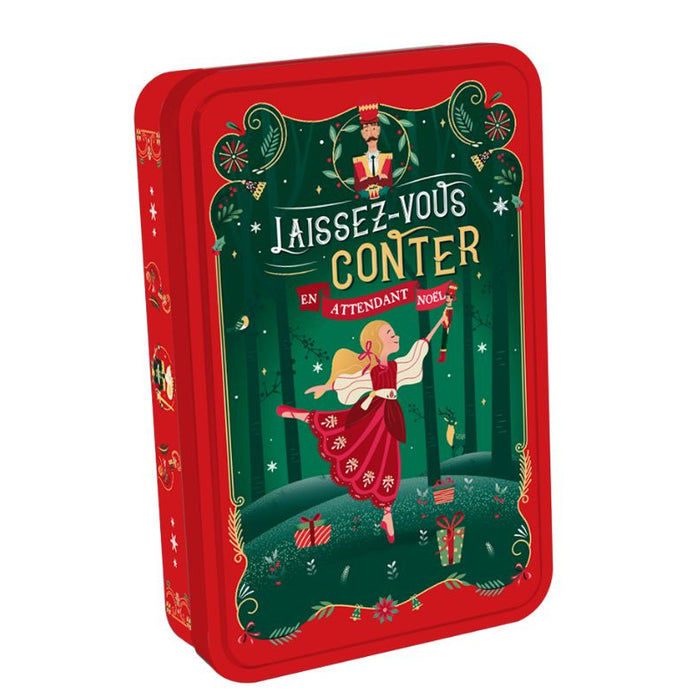 Scatola Schiaccianoci con biscotti natalizi 95g