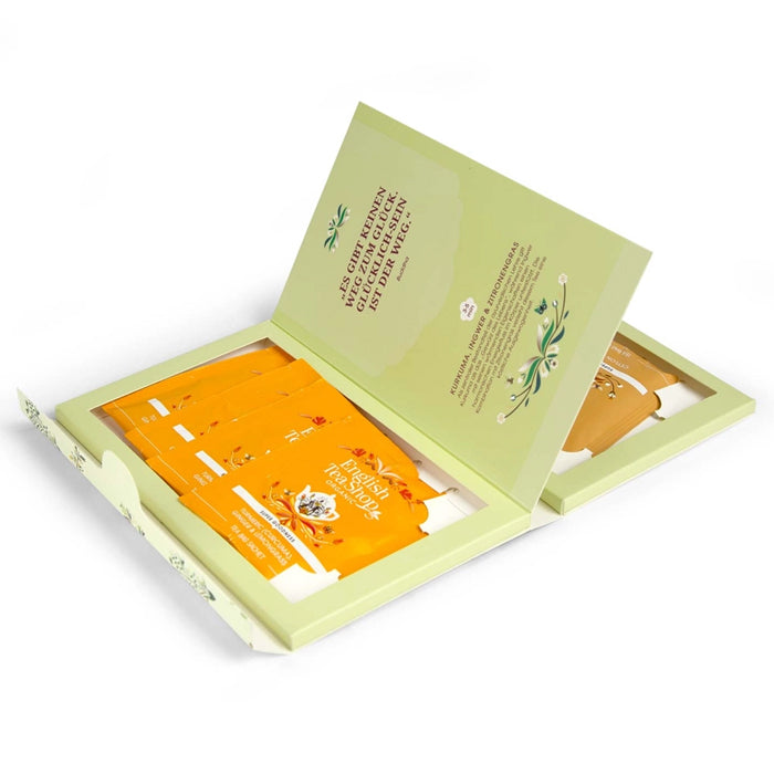 Mini Libro "Ayurveda" con Tisane Bio 8 filtri