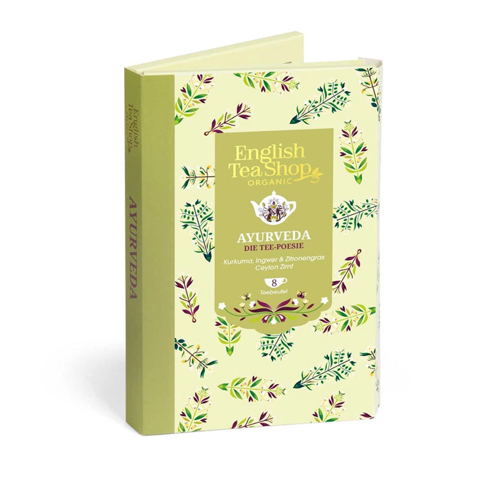 Mini Libro "Ayurveda" con Tisane Bio 8 filtri