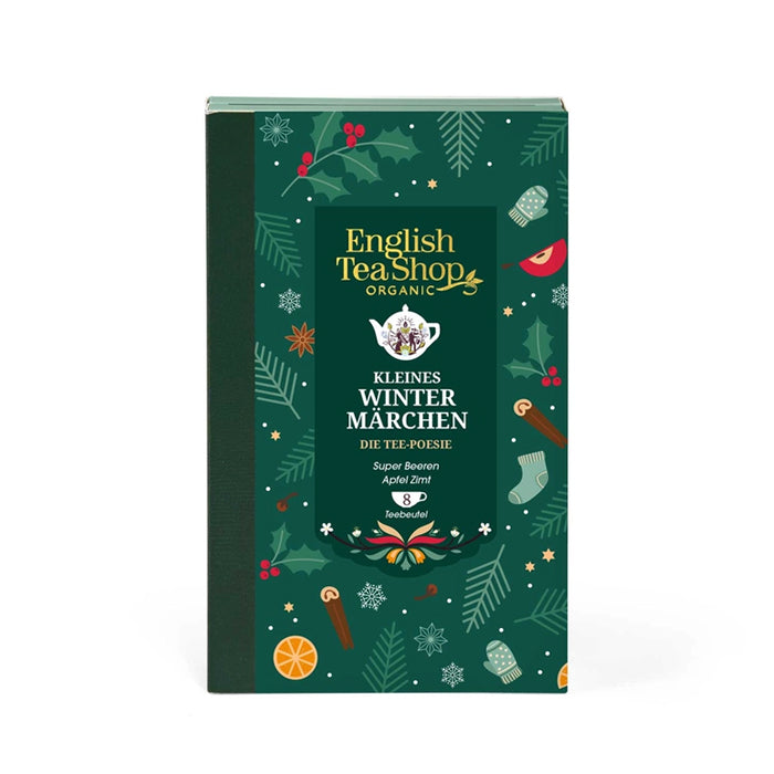 Mini Libro "Piccolo racconto d'Inverno" con Tisane Bio 8 filtri