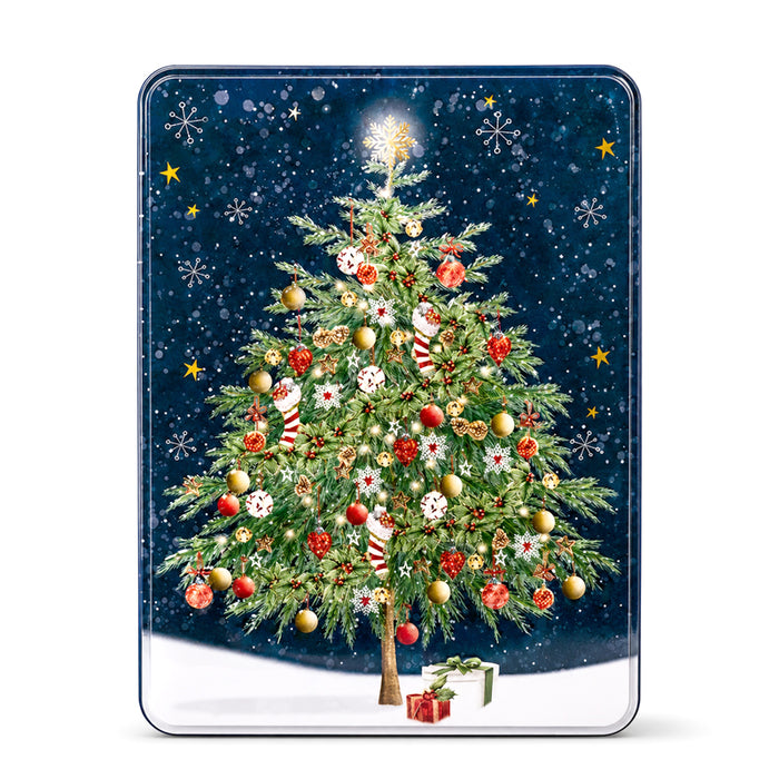 Scatola "Christmas Tree" con Biscotti al Caramello Salato 400g