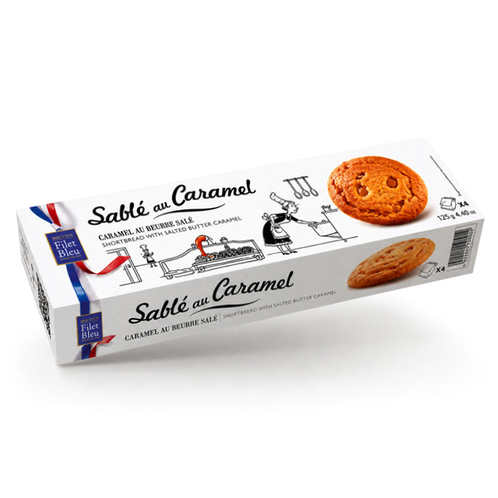 Biscotti Sablè al Caramello salato 125g