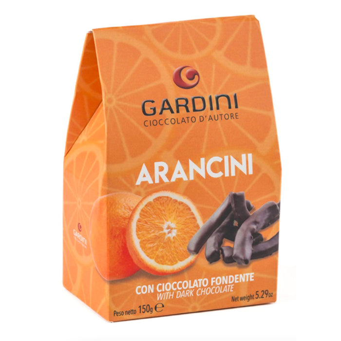 Filetti di Arancia candita ricoperti di Cioccolato 150g