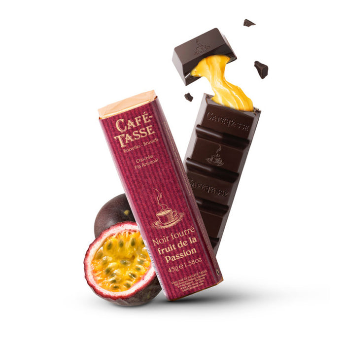 Tavoletta Fondente ripiena al Passion fruit 45g