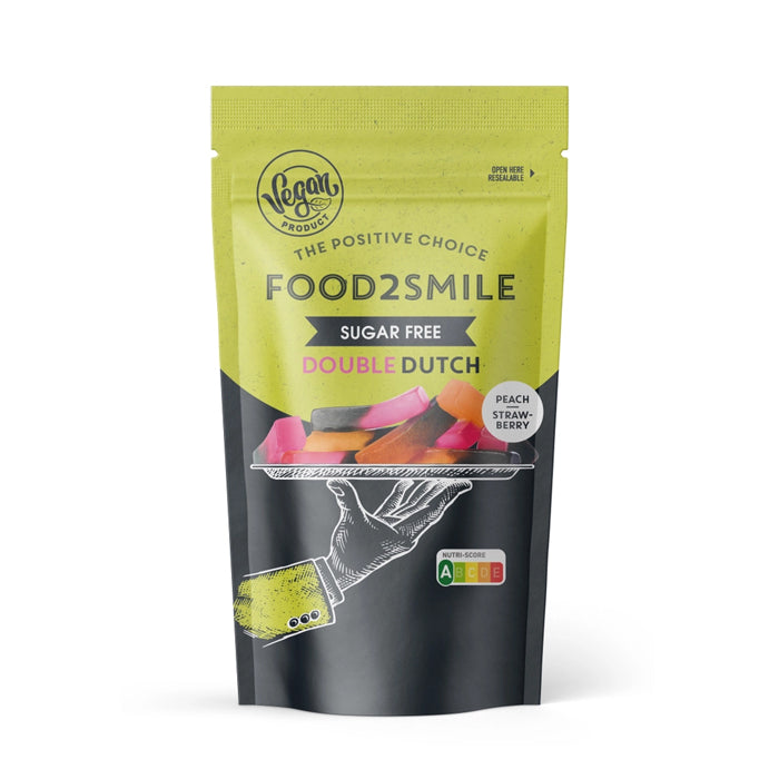 Caramelle gommose "Double Dutch" senza zuccheri 90g
