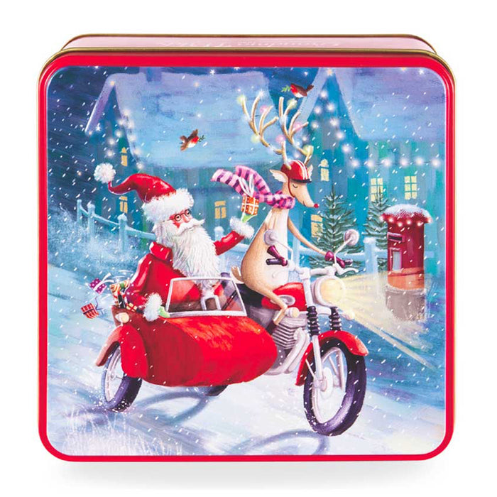 Scatola "Santa's Side Car" con biscotti inglesi 160g