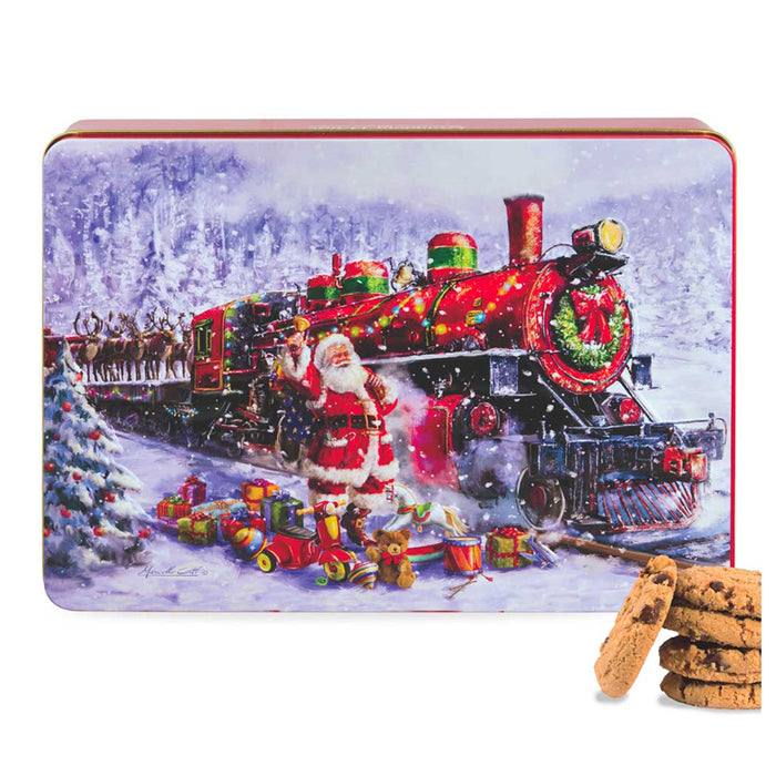 Scatola "Santa's Train" con biscotti inglesi 400g