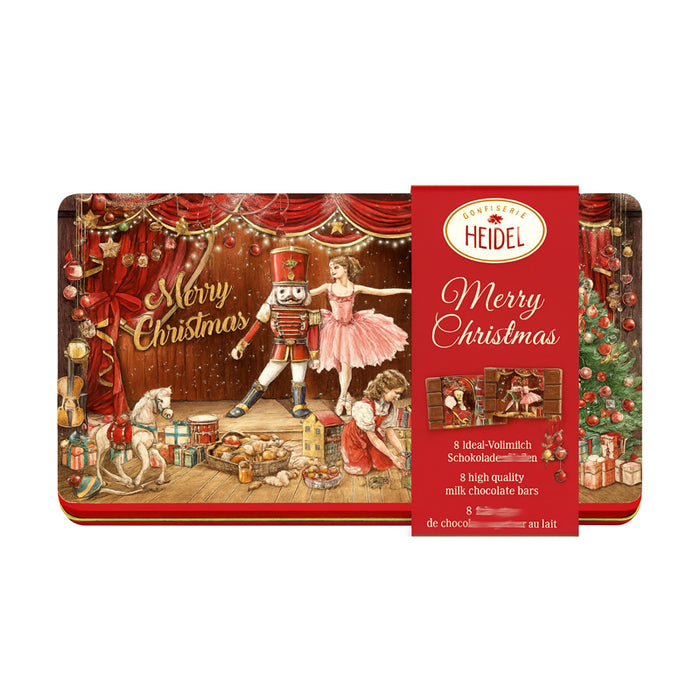 Scatola "Schiaccianoci" con tavolette di cioccolato 90g