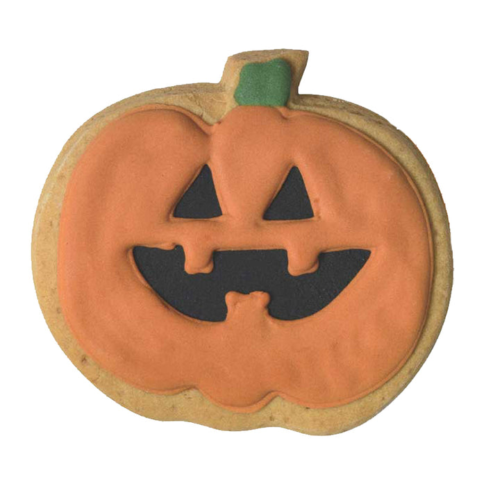 Biscotto decorato "Zucca di Halloween" 60g