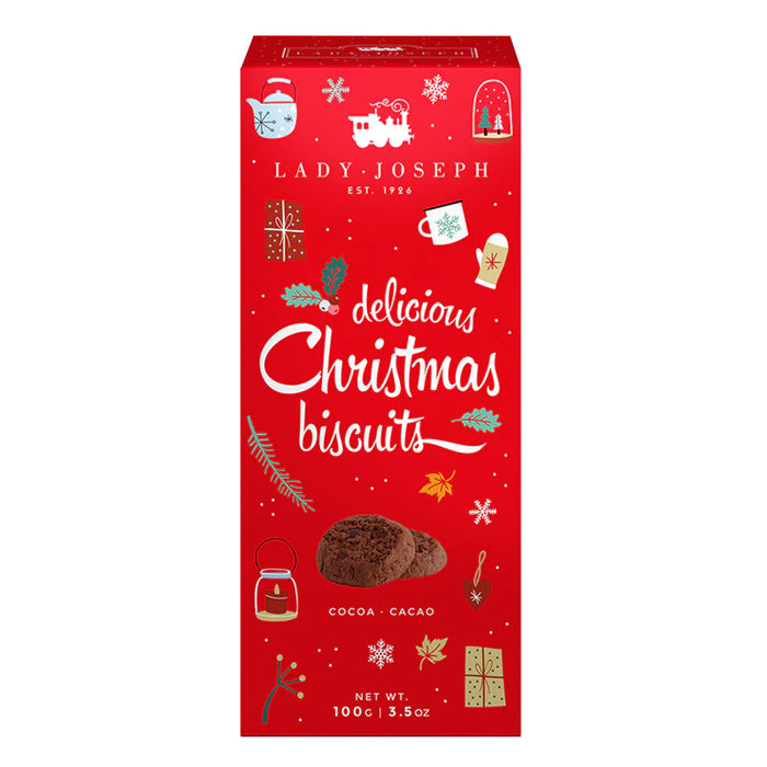 Christmas Biscuits al Cacao con Gocce di Cioccolato 100g