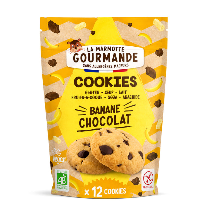 Cookies BIO Banana e cioccolato 150 g